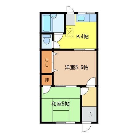 ステップ飛高の物件間取画像